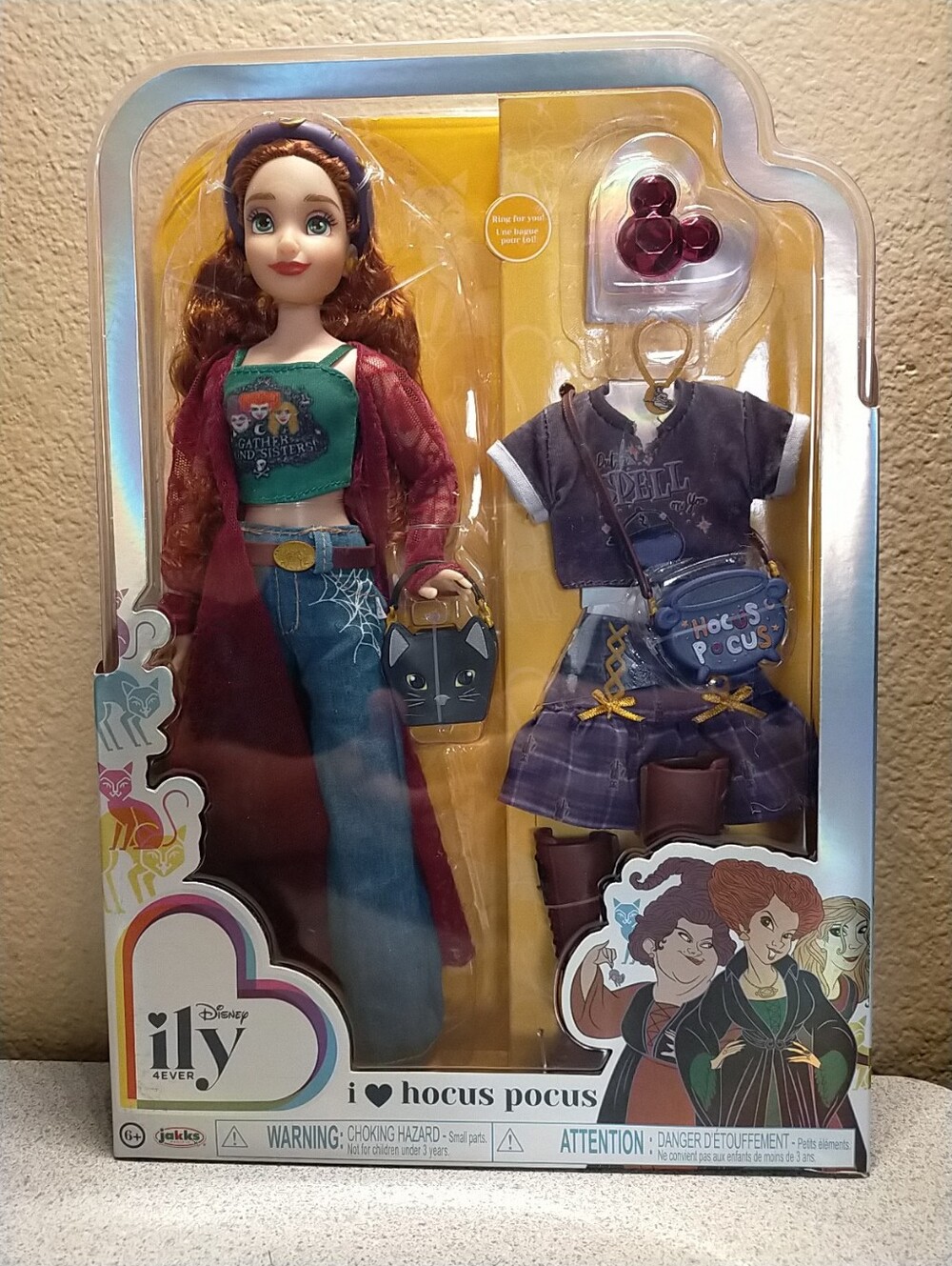 DISNEY ILY 4EVER I LOVE ♥ Hocus Pocus DELUXE FASHION Doll Halloween New
